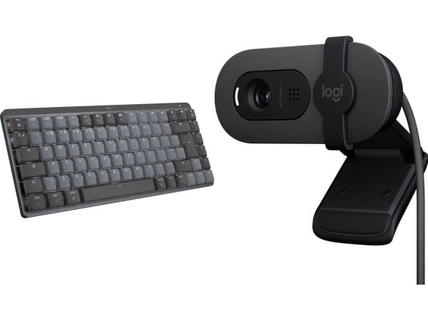 Logitech MX Mechanical Mini för Mac (920-010837) + Brio 100 (960-001585)