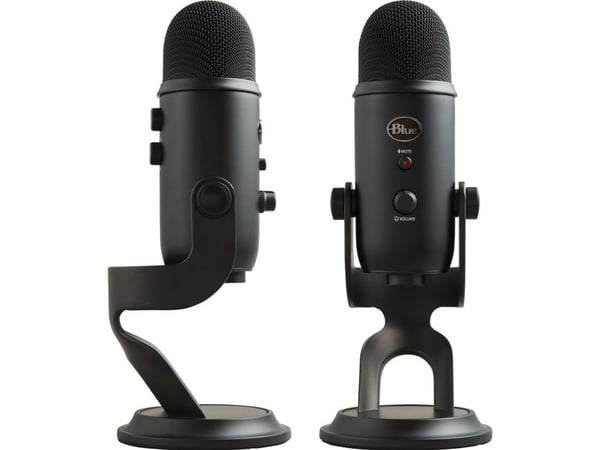 Logitech Computer Speakers Z207 (980-001295) + Yeti USB Blackout (988-000229)