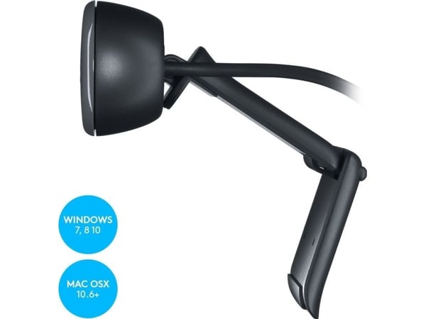 Logitech-kuulokkeet H111 (981-000593) + C270 (960-001063)
