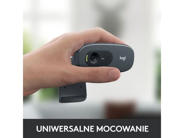 Logitech-kuulokkeet H111 (981-000593) + C270 (960-001063)