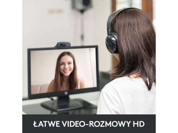 Logitech-kuulokkeet H111 (981-000593) + C270 (960-001063)