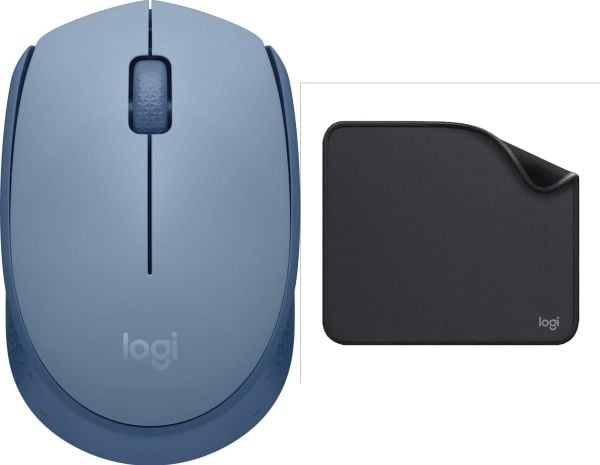 Logitech M171 blå mus (910-006866) + Studio Series - GRAPHITE (956-000049)