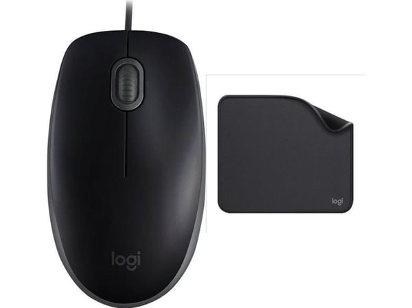 Mysz Logitech B110 Silent (910-005508) + Studio Series - GRAPHITE (956-000049)