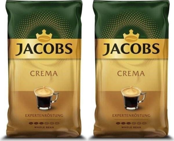 Kaffe i hele bønner Jacobs Crema 2 kg