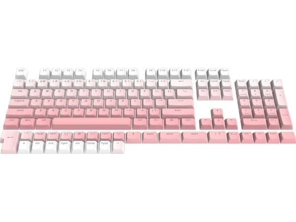 Redragon Redragon K606 Lakshmi gamingtangentbord Red switch (K606-OG&GY&BK) + Ombre Keycaps (A139)