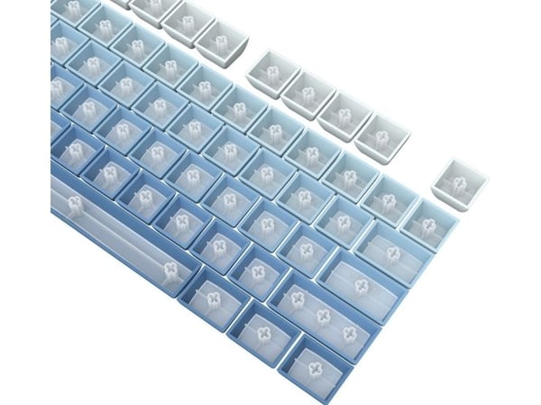 Redragon K606 Lakshmi gamingtangentbord Red switch (K606-OG&GY&BK) + Ombre keycaps (A134)