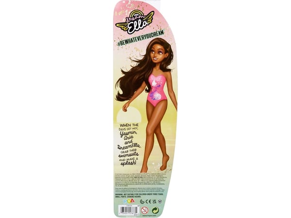 MGA''s Dream Ella Splash Doll- Yasmin (Pink), Motedukke, Jente, 3 år, Gutt/Jente, 290 mm, Flerfarget