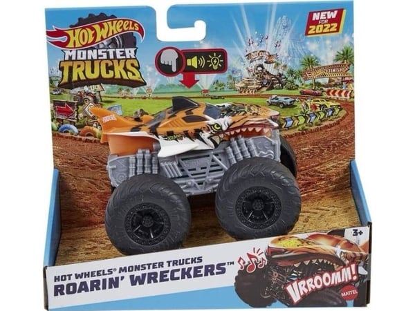 Hot Wheels Monster Trucks HDX61, Monster truck, 3 vuosi/vuosia, LR44, Muovi, Metalli, Monivärinen