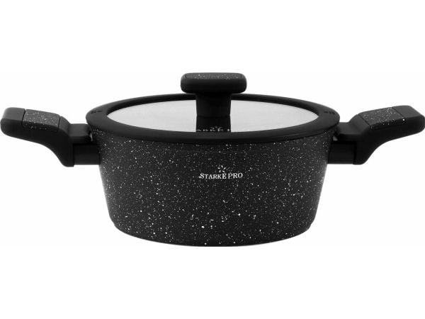 Starke Pro gryte med lokk Ceres Marble 1,6 l