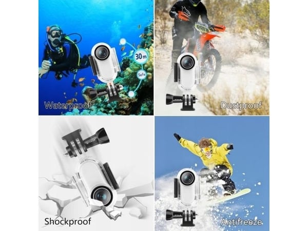 Puluz undervannshus vanntett til Insta360 Go 2 / Pu556t