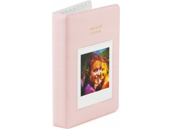 LoveInstant album for 64 bilder til Fujifilm Instax Square Sq1/Sq6/Sq10/Sq20 – rosa