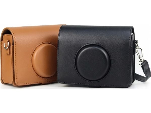 Følekser/etui LoveInstant til Fujifilm Instax Mini Evo / brun