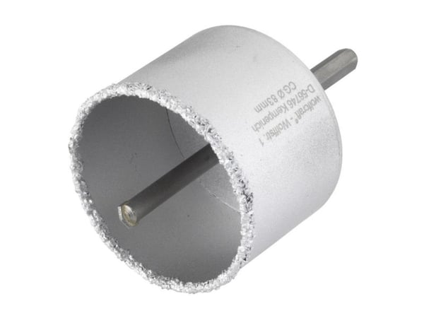 Gręžimo karūna su koteliu ir centr. grąžtu Wolfcraft 3898000; 83 mm