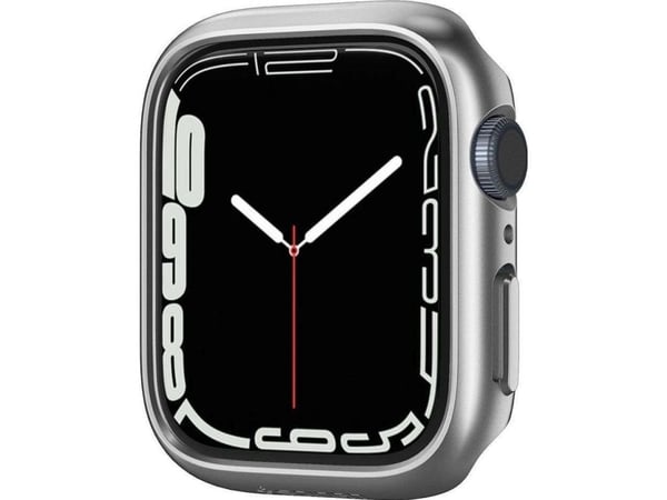 Spigen ACS04178, Etui, Smartklokke, Grafitt, Apple, Watch Series 7 (45mm), Polykarbonat (PC)