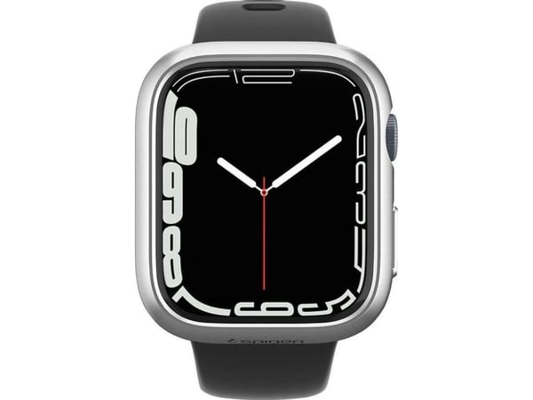 Spigen ACS04178, Ask, Smartwatch, grafit, Apple, Watch Series 7 (45mm), Polykarbonat