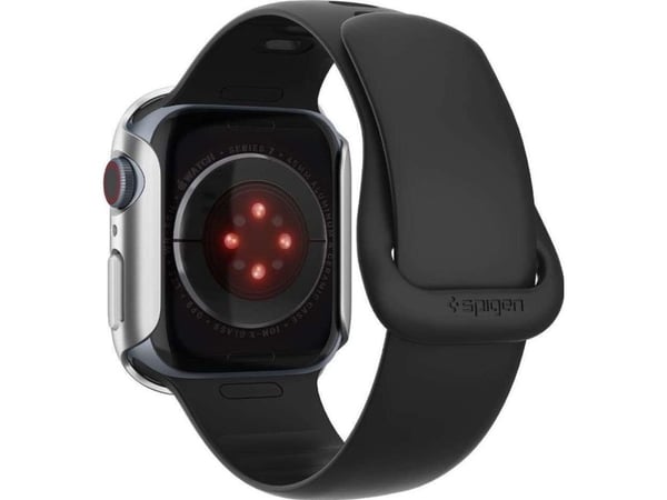 Spigen ACS04178, Ask, Smartwatch, grafit, Apple, Watch Series 7 (45mm), Polykarbonat