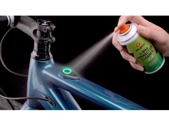 Weldtite rengjøringsspray for elektriske sykkelkomponenter elsykkel e-bike W Connention Cleaner 150 ml