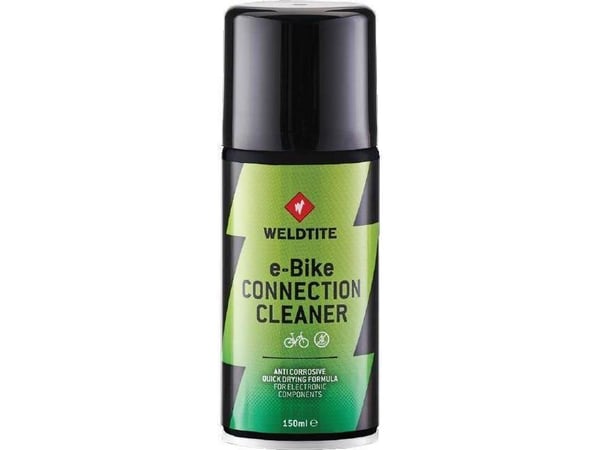Weldtite rengjøringsspray for elektriske sykkelkomponenter elsykkel e-bike W Connention Cleaner 150 ml