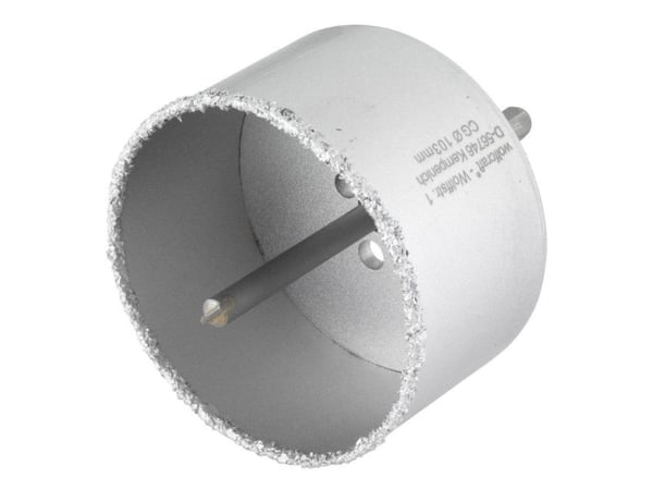 wolfcraft GmbH 3899000, Single/enkelt, Drill, Murstein, Betong, Gipsplater, Stein, Grå, Tungsten Carbide Tipped (TCT), Sekskanttange