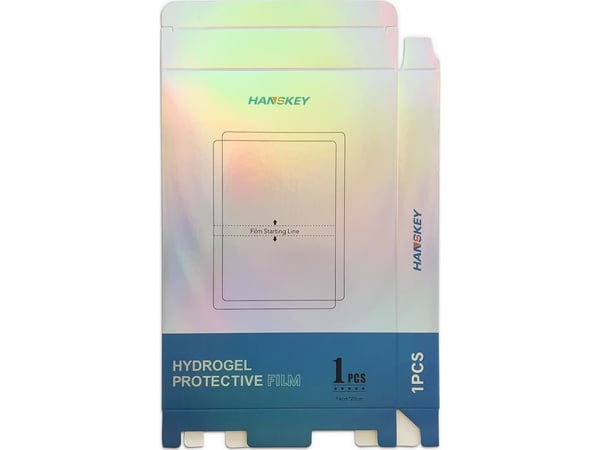 Hurtel 50 stk. Emballasjeboks for emballasjefolie kuttet med plotter (20cm x 14cm)