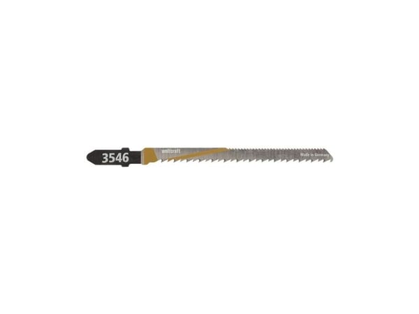 wolfcraft GmbH 4006885354609, Stikksagblad, Parkett, Plast, Mykt tre, Tre, High Carbon Steel (HCS), Rustfritt stål, 4 cm, 10 cm
