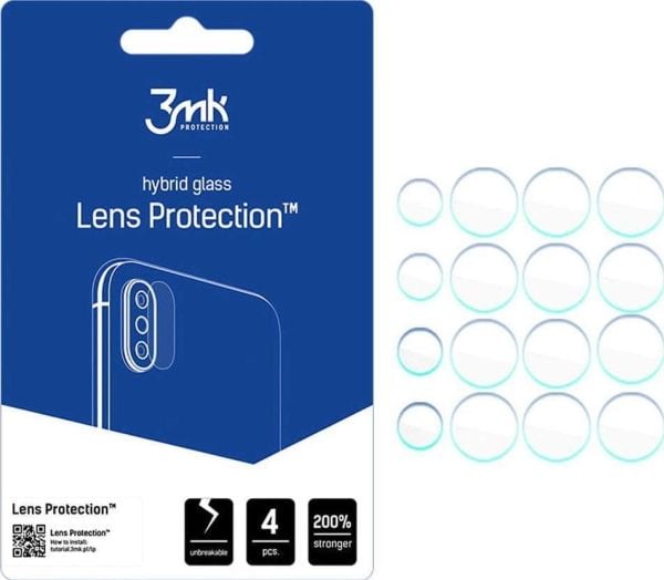 3MK 3MK Lens Protect Sam A53 5G A536 Kameralinsebeskyttelse 4stk