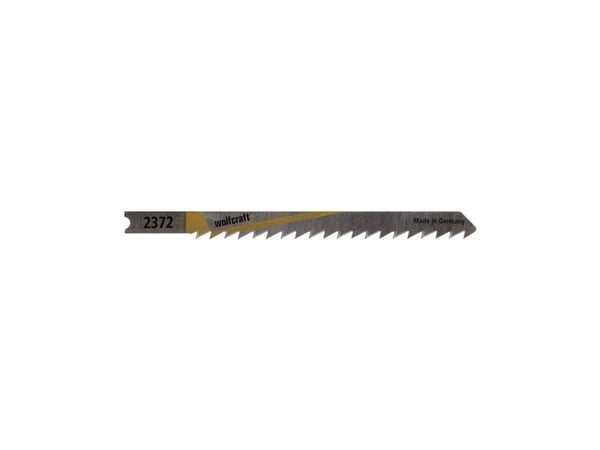 wolfcraft GmbH 2372000, Stikksagblad, Akryl glass, Sponplate, MDF, Mykt tre, High Carbon Steel (HCS), 8,1 cm, 4 mm, 4,5 cm