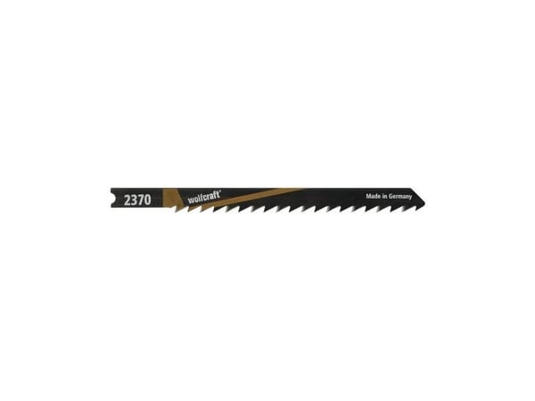 wolfcraft GmbH 2370000, Stikksagblad, Sponplate, MDF, Kryssfiner, Mykt tre, High Carbon Steel (HCS), 7,5 cm, 4 mm, 5 cm