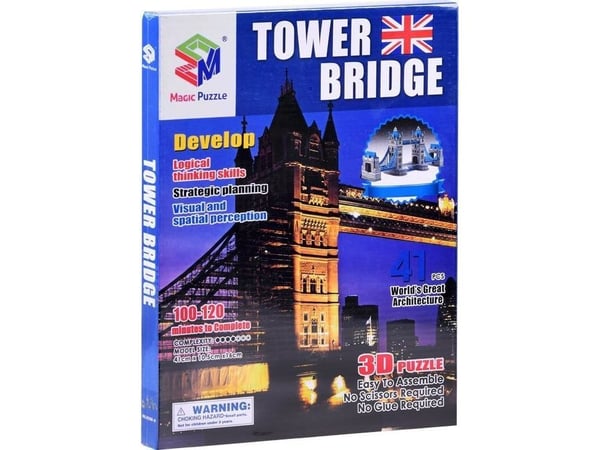 Jokomisiada 3D-puslespill 41 el. Tower Bridge ZA3801