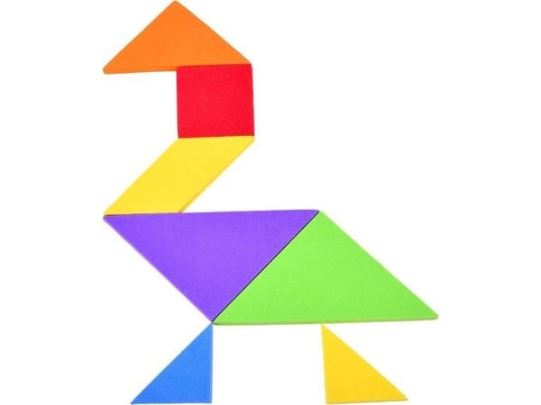 Jokomisiada skum-puslespill logisk tangram ZA3343