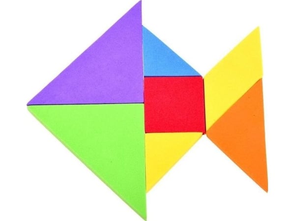 Jokomisiada skum-puslespill logisk tangram ZA3343