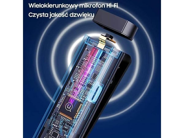 USAMS slipsmikrofon ENC 2,4G trådløs (US-ZB244)