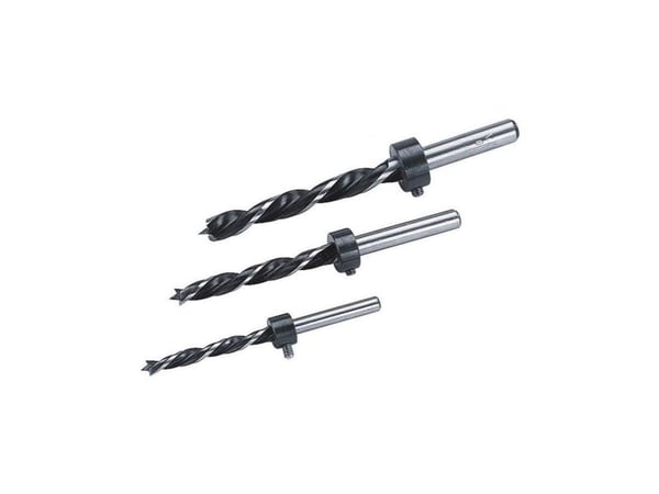 wolfcraft GmbH 2730000, Twist Betongbor, Høyrehåndsrotasjon, Sponplate, Fibre board, Kryssfiner, Tre, Chromium-Vanadium Steel (Cr-V), Plastpose med...