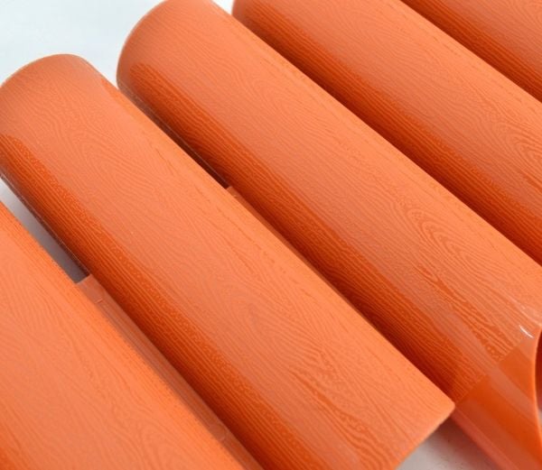 AWTOOLS palisade i hagen 8 deler 2,3 m terrakotta