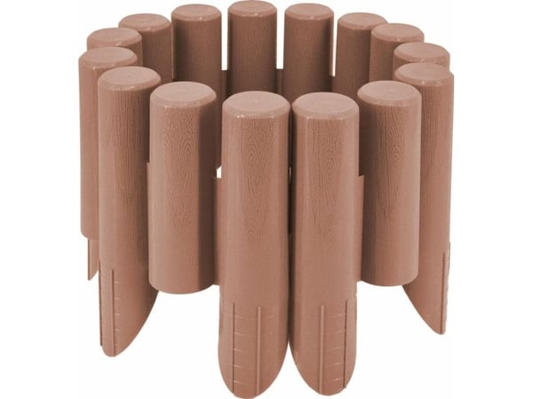 AWTOOLS trädgårdspalisad 8 delar 2,3 mm BRAZ