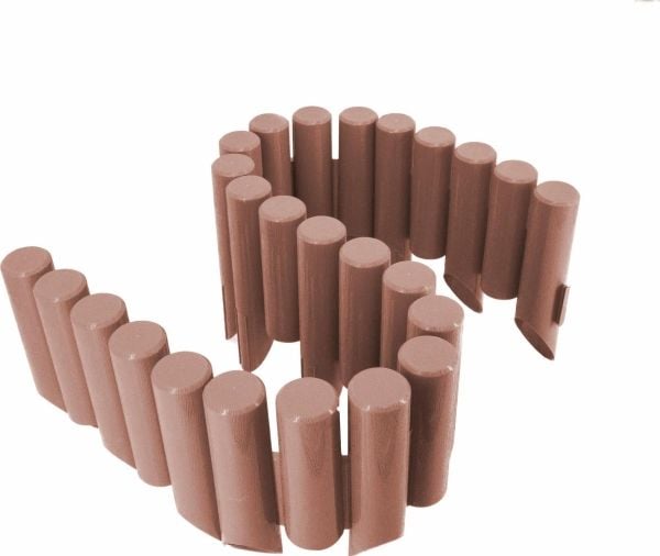 AWTOOLS trädgårdspalisad 8 delar 2,3 mm BRAZ