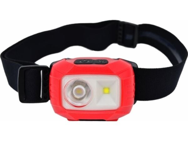 AWTOOLS DUOBEAM - Pään taskulamppu - LED (Cree) - 2 tilaa - 6500 K