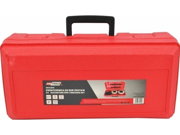 AWTOOLS rørgjengeverktøy 2 stk. 1-1/2", 2" sett i koffert