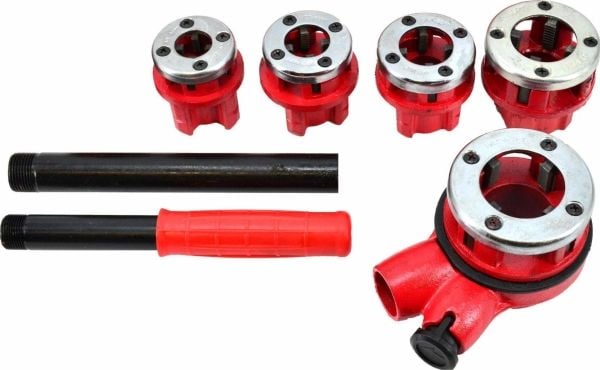 AWTools AWTOOLS PIPE THREADER 5pcs. 3/8 ", 1/2", 3/4 ", 1", 1-1/4 "CASE SET AW20612