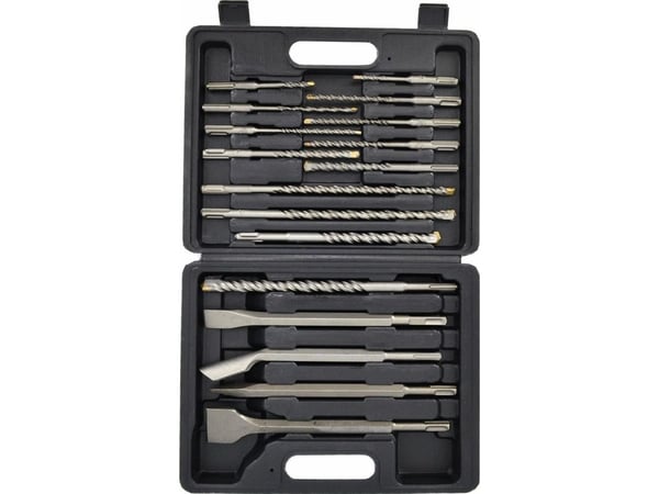 Boresett AW-Tools AWTOOLS DLUT I gražtu SDS+ 17 deler