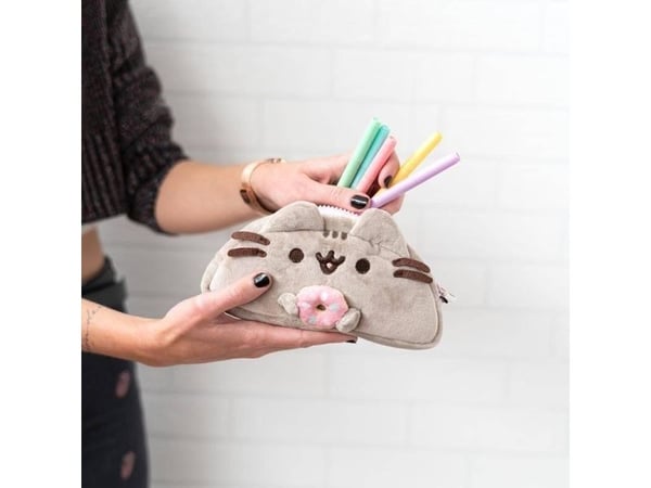 Pusheen - Foodie-kolleksjon, plysj pennpose, vaskepose, liten pose