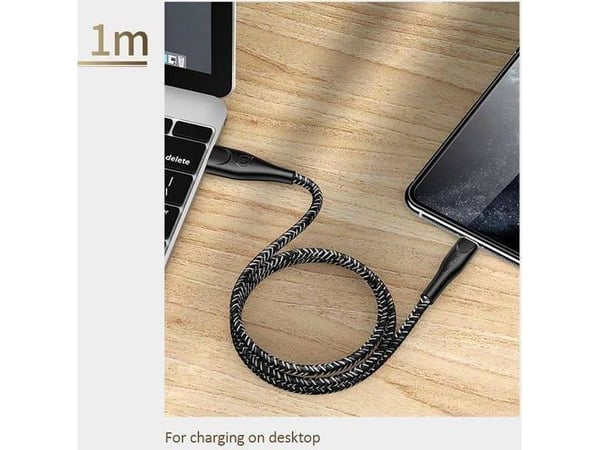 USB-kabel USAMS USB-A til Lightning 1 m rød