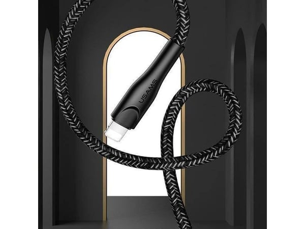 Usams USB-A - Lightning-kabel 2 m rød (6958444983530)