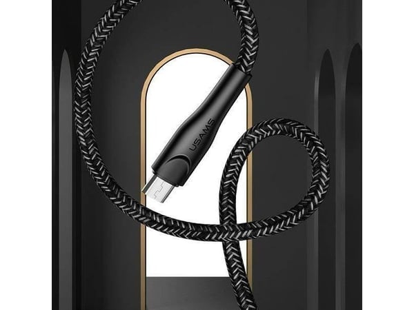 USAMS USB-A til microUSB-kabel 1 m rød 6958444983516