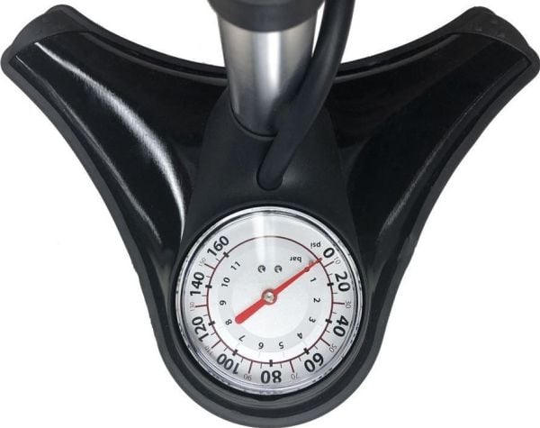 Lezyne gulvpumpe Blackburn Core 3 160 PSI sølv