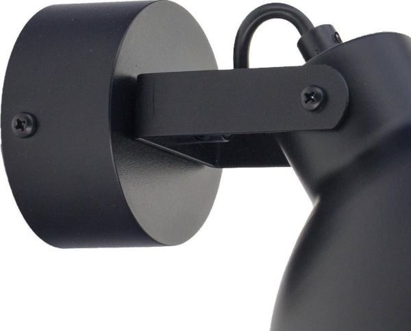 Kjappe/kjøre-lampe Sigma justerbar vegglampe 32264 til soverom loftstil svart