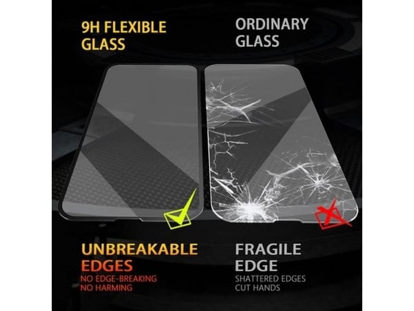 Partner Tele.com Szkło hybrydowe Bestsuit Flexible 5D Full Glue til Samsung Galaxy A33 5G svart