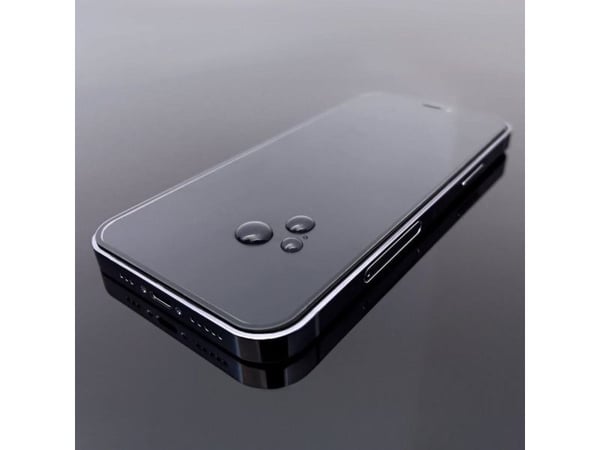 Wozinsky Super Tough fulllim herdet glass med rammevennlig cover til OnePlus Nord N200 5G - Svart
