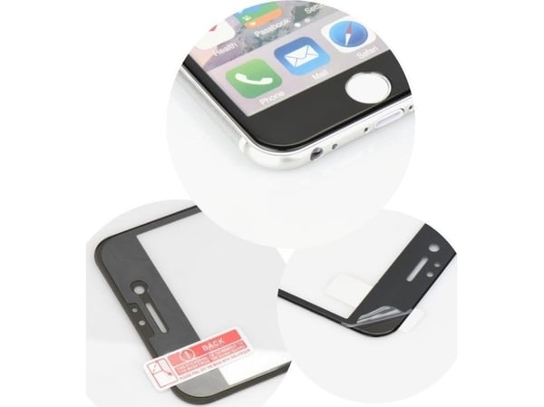 Partner Tele.com 5D herdet beskyttelsesglass - for Samsung Galaxy S22, svart