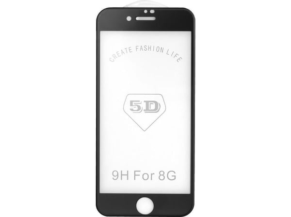 Partner Tele.com 5D Full Glue Tempered Glass - for Iphone 12/12 Pro (MATTE) black
